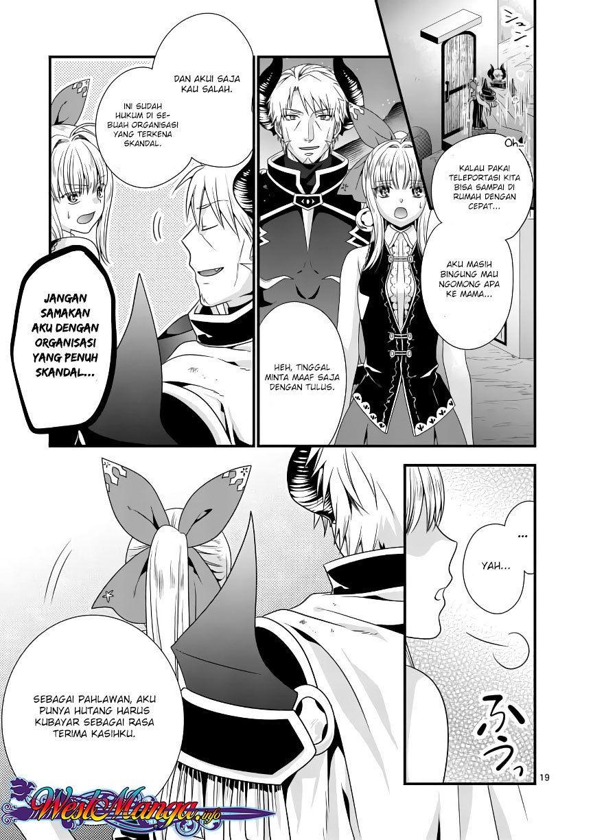 Maou desu Onna Yuusha no Hahaoya to Saikon Shita no de Onna Yuusha ga Giri no Musume ni Narimashita Chapter 05 Gambar 21