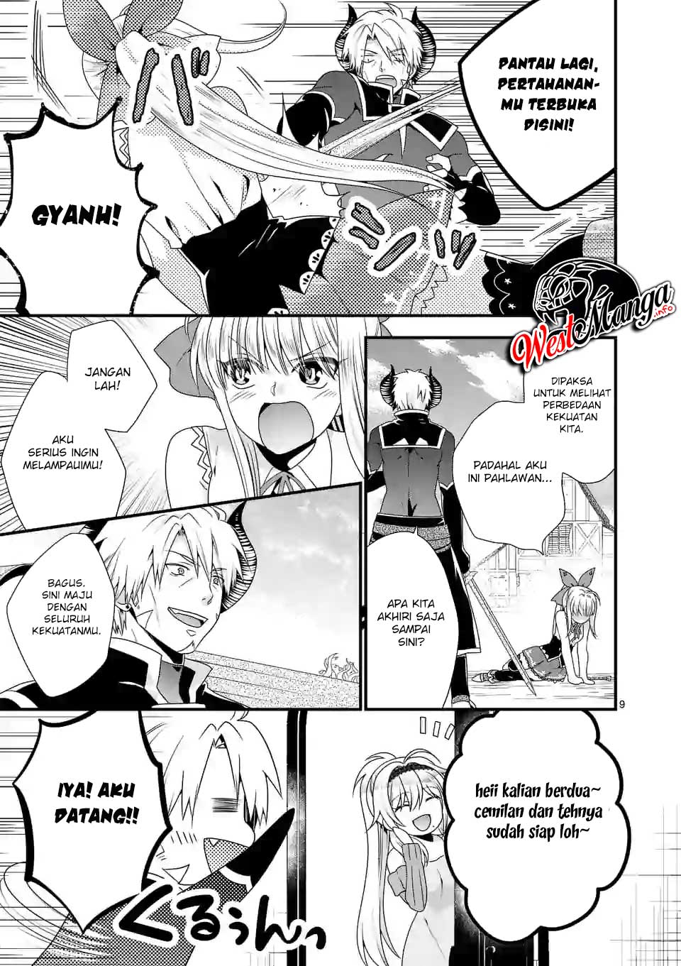 Maou desu Onna Yuusha no Hahaoya to Saikon Shita no de Onna Yuusha ga Giri no Musume ni Narimashita Chapter 19 Gambar 11