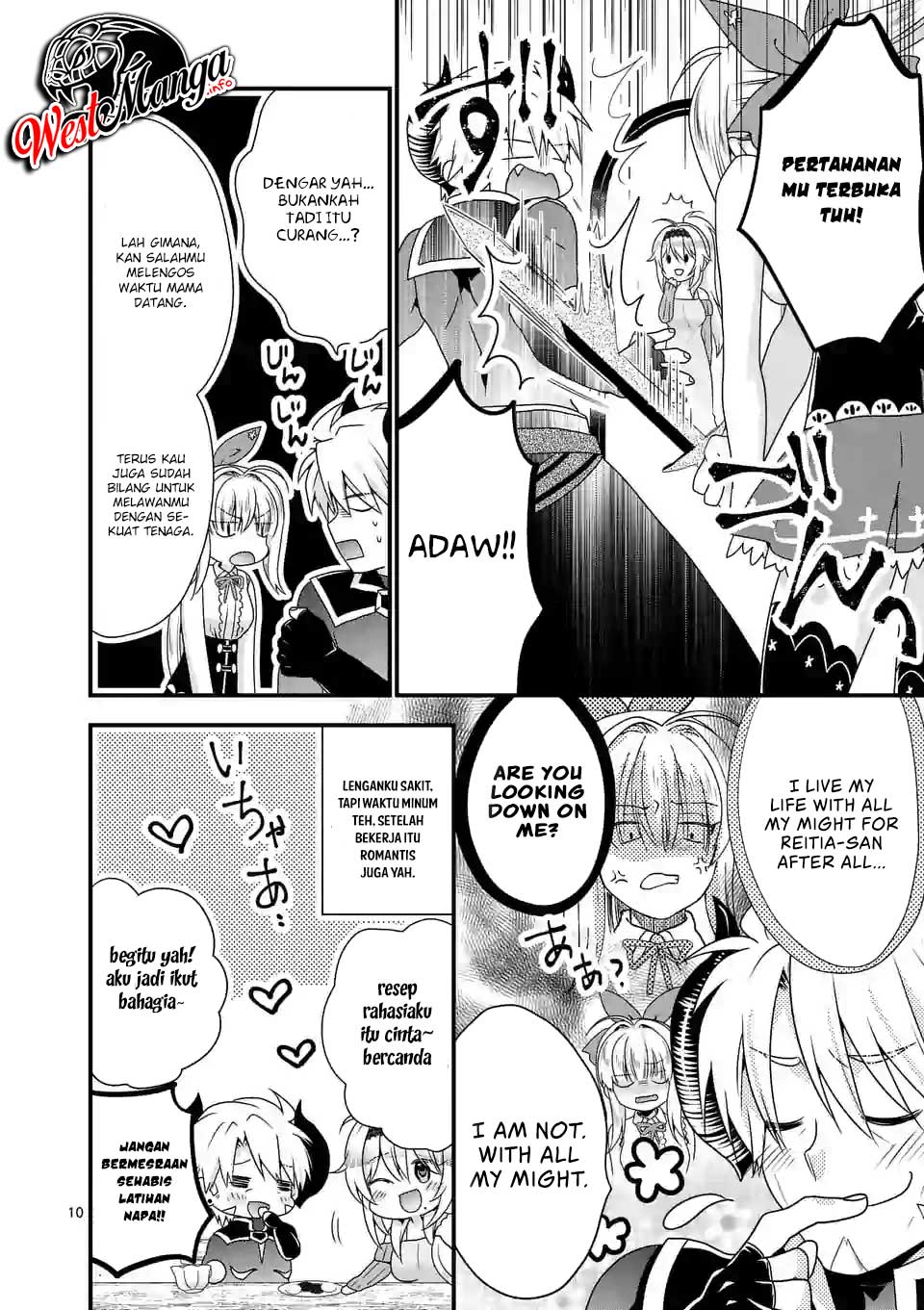 Maou desu Onna Yuusha no Hahaoya to Saikon Shita no de Onna Yuusha ga Giri no Musume ni Narimashita Chapter 19 Gambar 12