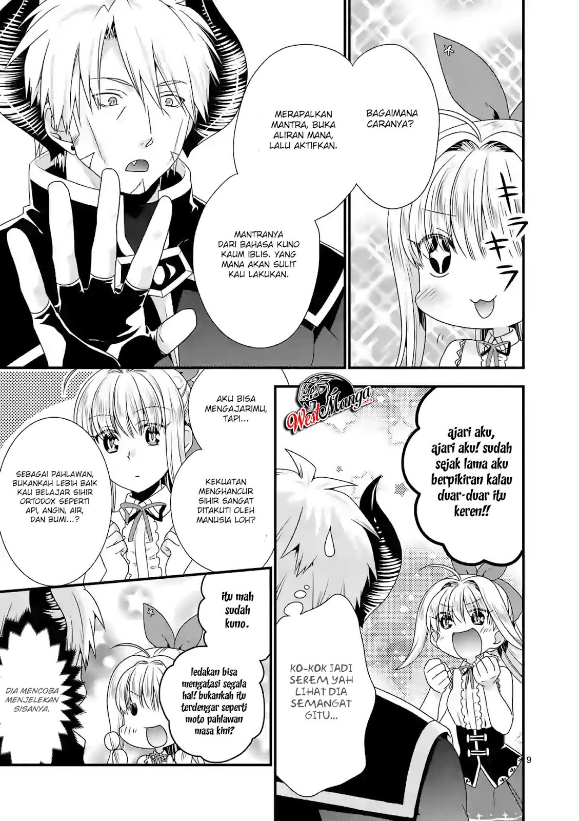 Maou desu Onna Yuusha no Hahaoya to Saikon Shita no de Onna Yuusha ga Giri no Musume ni Narimashita Chapter 20 Gambar 11