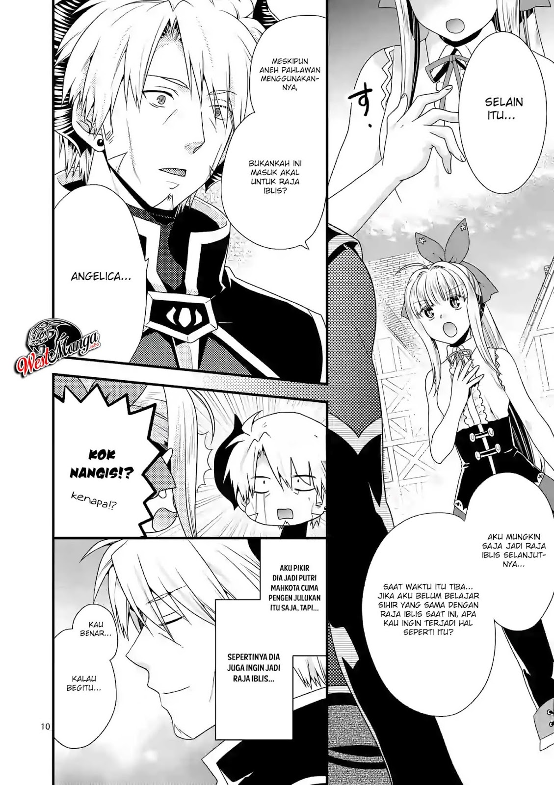 Maou desu Onna Yuusha no Hahaoya to Saikon Shita no de Onna Yuusha ga Giri no Musume ni Narimashita Chapter 20 Gambar 12