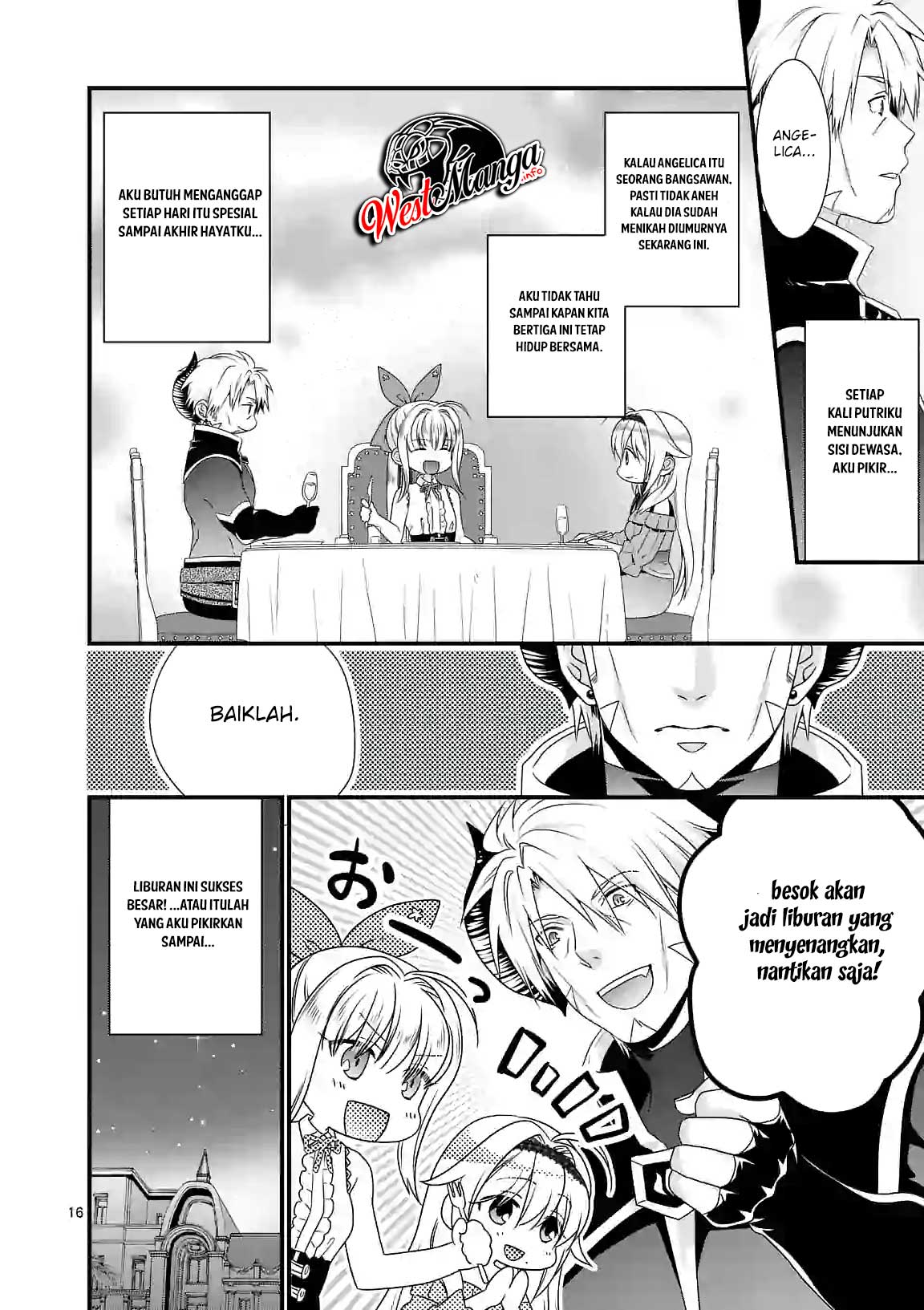 Maou desu Onna Yuusha no Hahaoya to Saikon Shita no de Onna Yuusha ga Giri no Musume ni Narimashita Chapter 23 Gambar 17