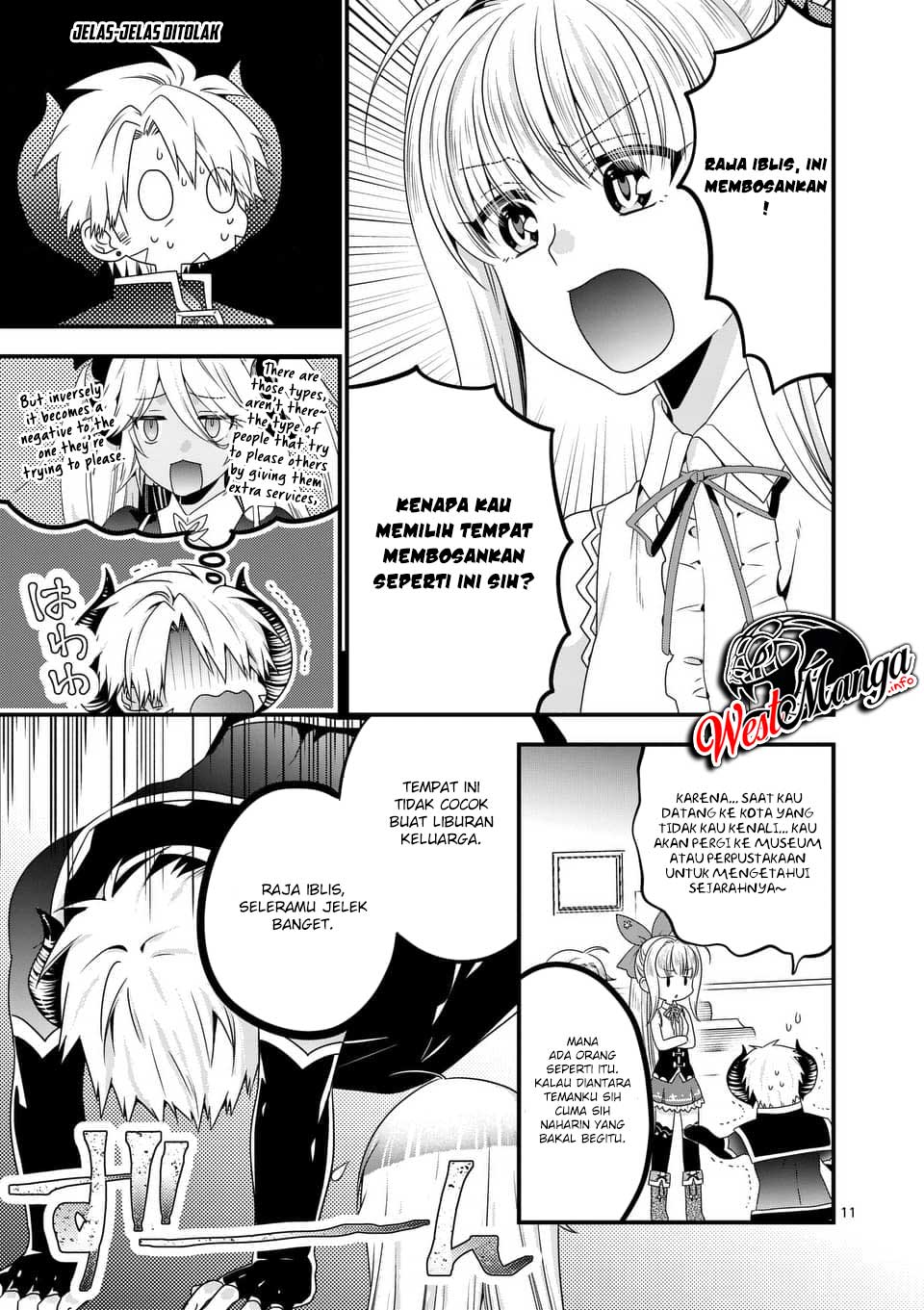 Maou desu Onna Yuusha no Hahaoya to Saikon Shita no de Onna Yuusha ga Giri no Musume ni Narimashita Chapter 24 Gambar 13