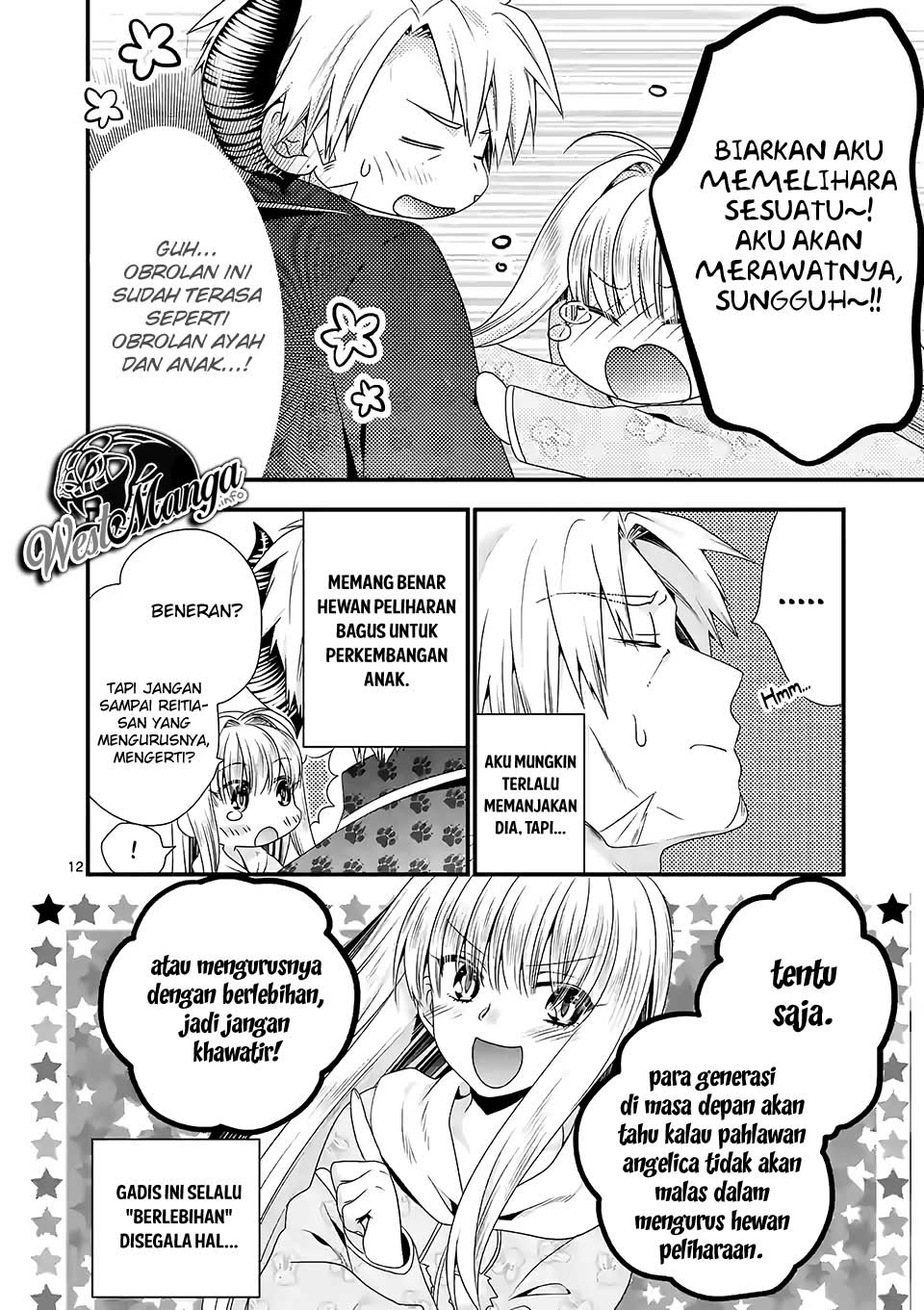 Maou desu Onna Yuusha no Hahaoya to Saikon Shita no de Onna Yuusha ga Giri no Musume ni Narimashita Chapter 34 Gambar 14