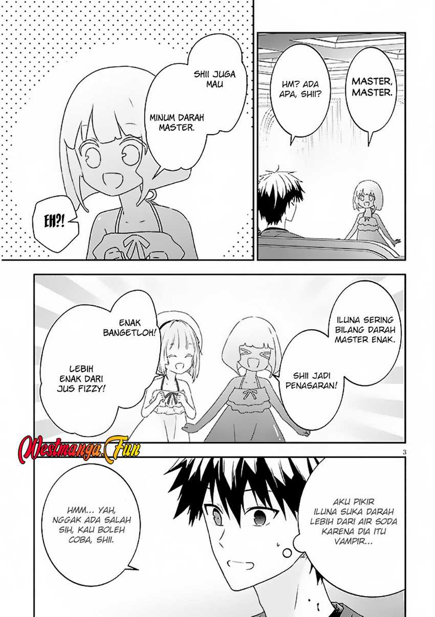 Maou ni Natte node – Dungeon Tsukutte Jingai Musume to Honobono suru Chapter 74.1 Gambar 5