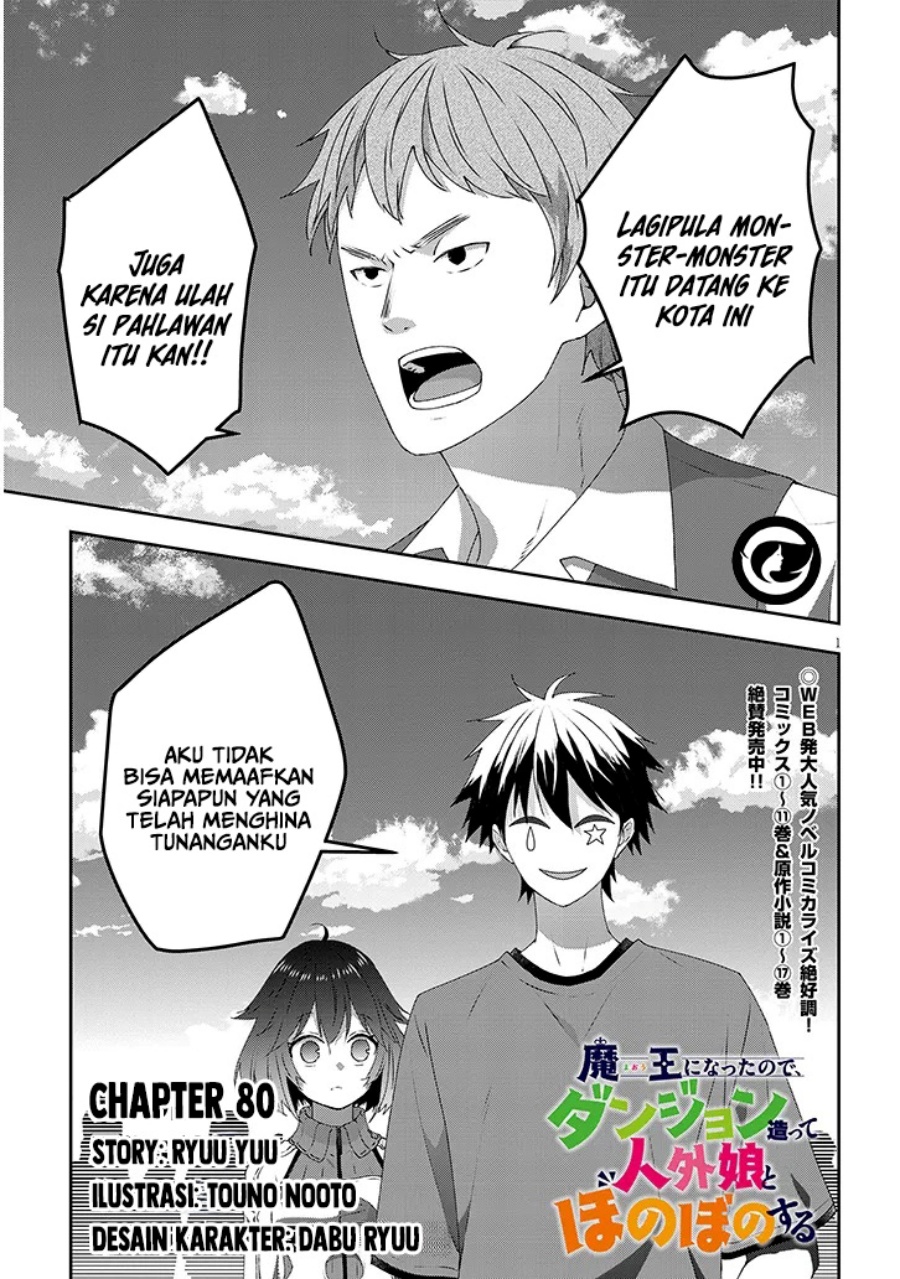 Maou ni Natte node – Dungeon Tsukutte Jingai Musume to Honobono suru Chapter 80.1 Gambar 2