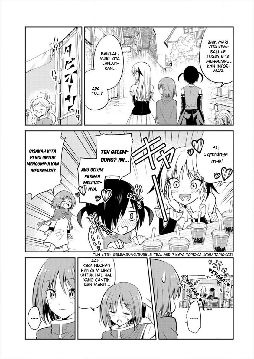 Maou no Musume-tachi yo Ma Guwa Eba Tsuyoku Narerutte Hontou Desu Ka? Chapter 04 Gambar 8