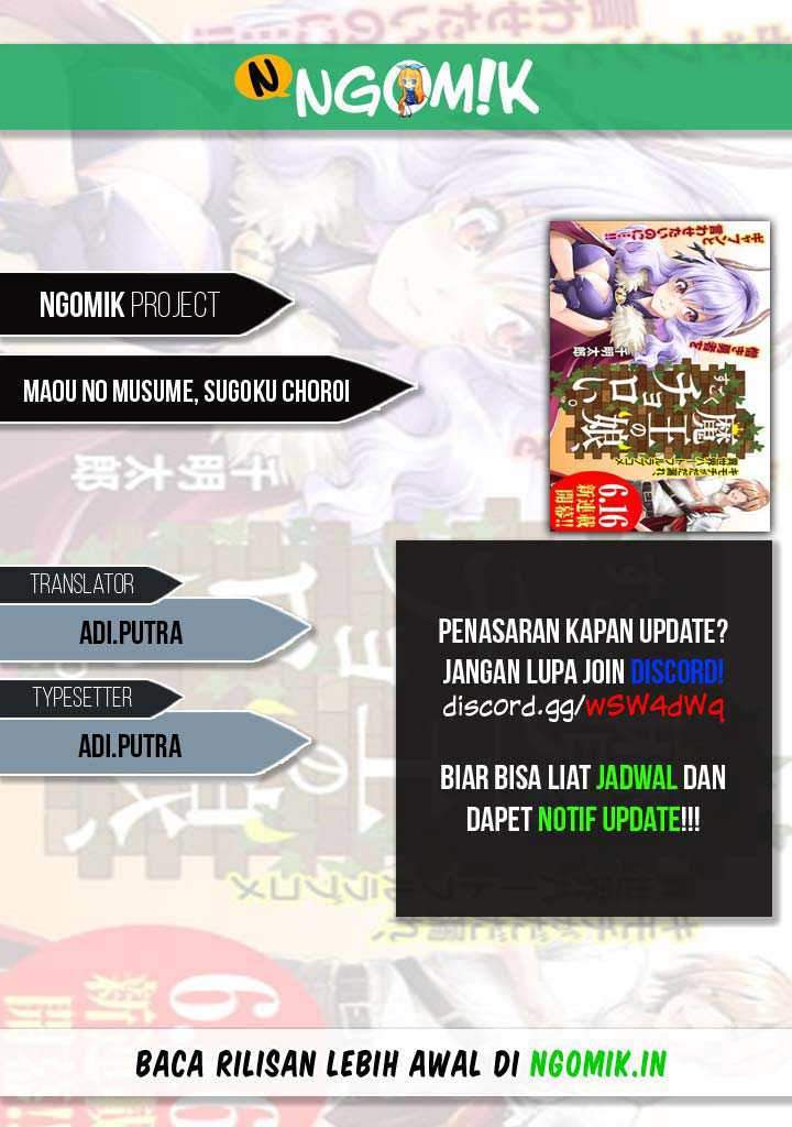 Maou no musume, sugoku choroi Chapter 14 Gambar 1