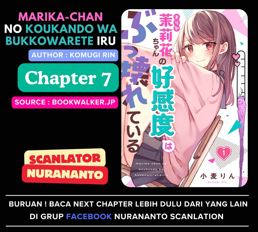 Marika-chan no Koukando wa Bukkowarete iru Chapter 07 Gambar 1