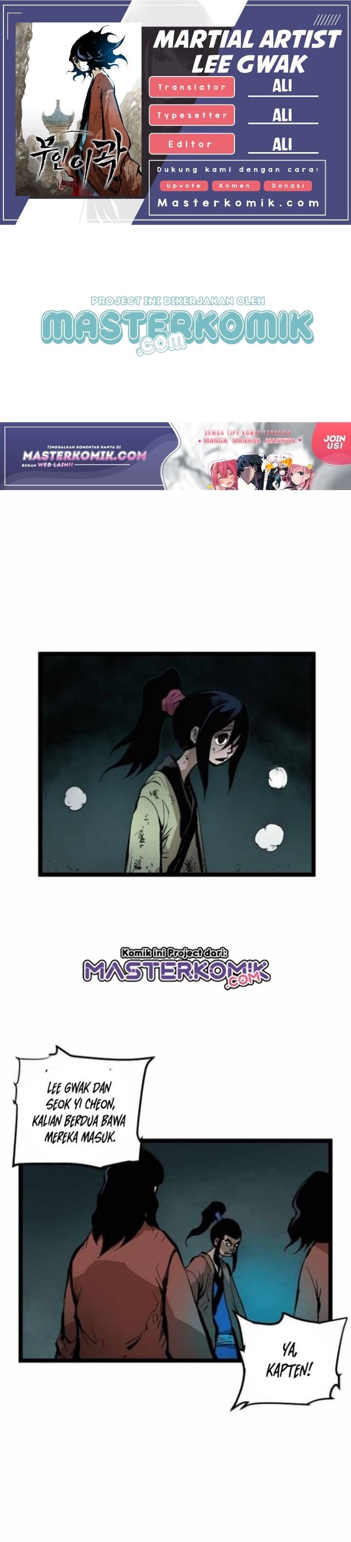 Martial Artist Lee Gwak Chapter 03 Gambar 1