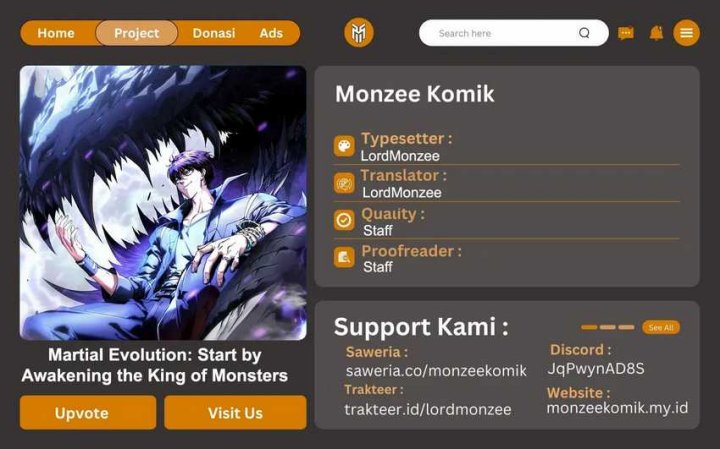 Martial Evolution: Start by Awakening the King of Monsters Chapter 37 Gambar 1