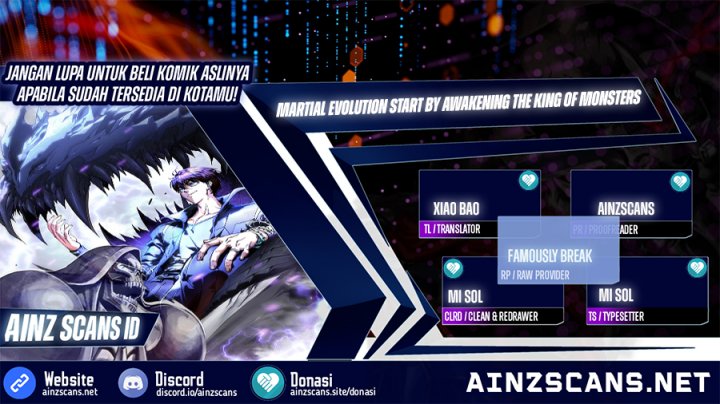 Martial Evolution: Start by Awakening the King of Monsters Chapter 60 Gambar 1