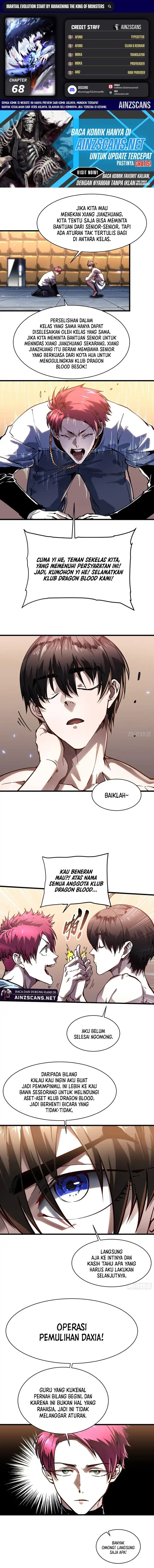 Martial Evolution: Start by Awakening the King of Monsters Chapter 68 Gambar 1