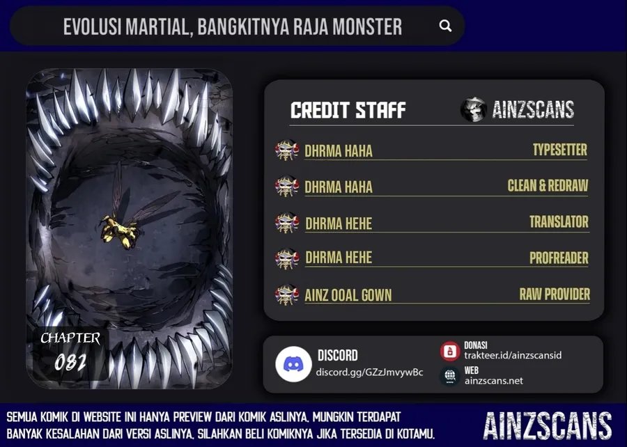 Martial Evolution: Start by Awakening the King of Monsters Chapter 82 Gambar 1
