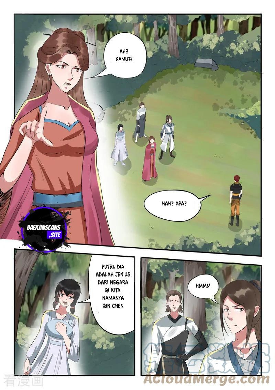 Martial Master Chapter 316-317 Gambar 16