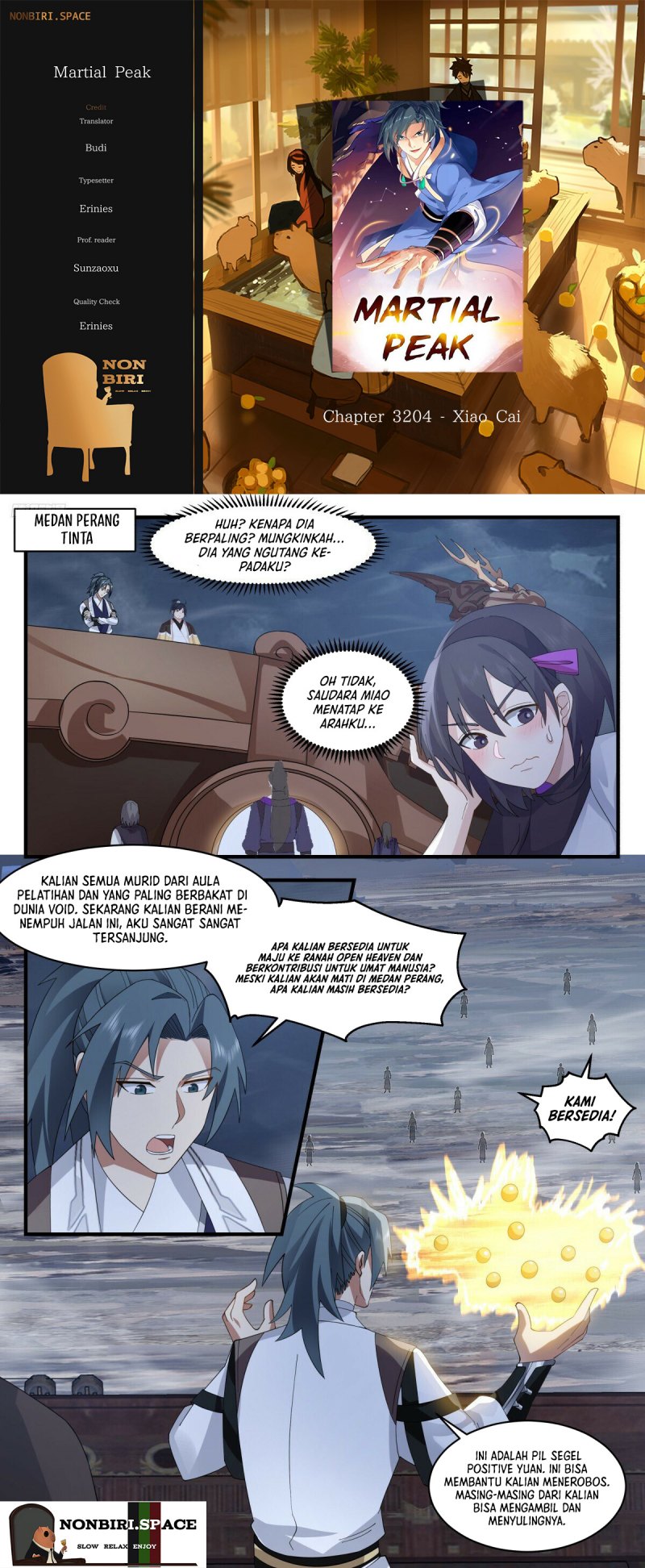 Martial Peak Chapter 3204 Gambar 1