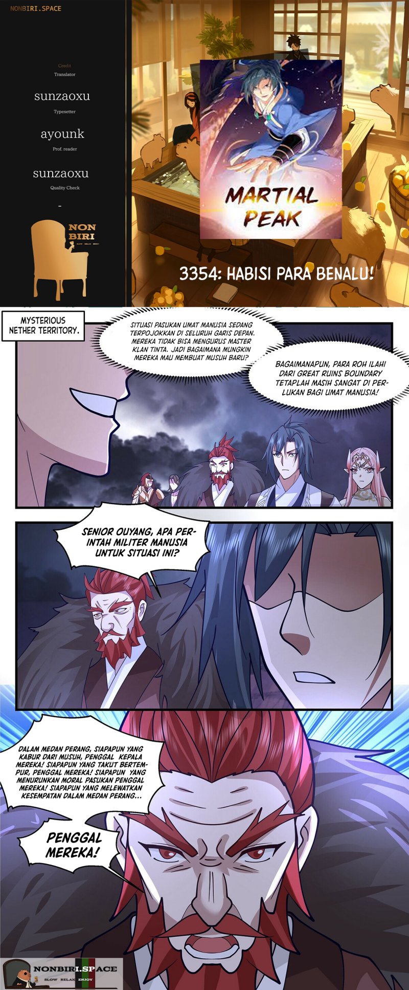 Martial Peak Chapter 3354 Gambar 1