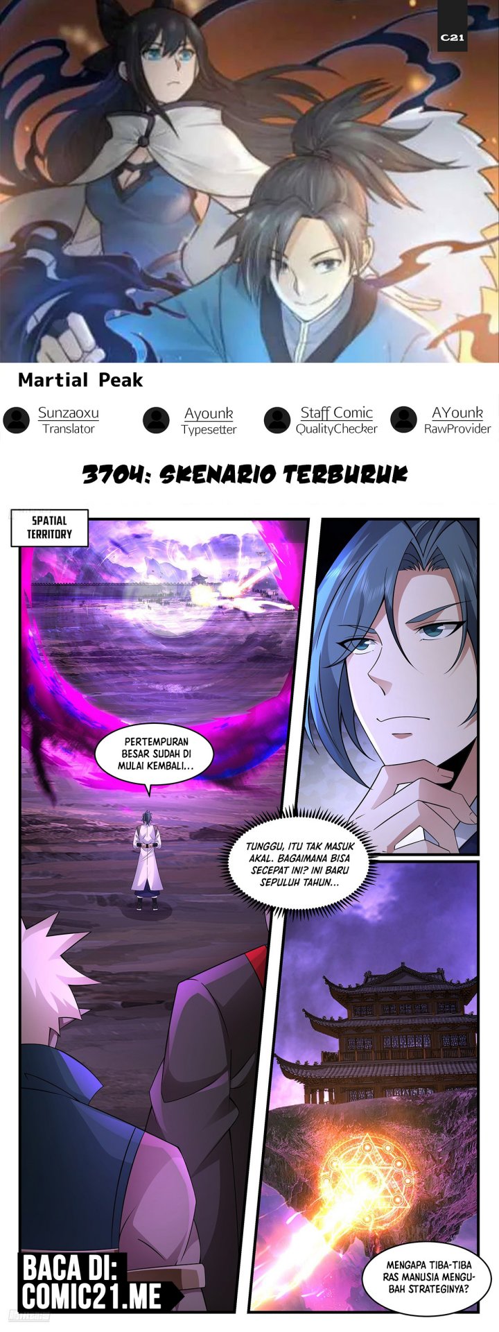 Martial Peak Chapter 3704 Gambar 1