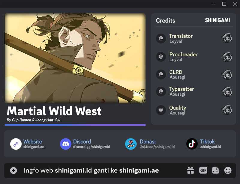 Martial Wild West Chapter 29 Gambar 1