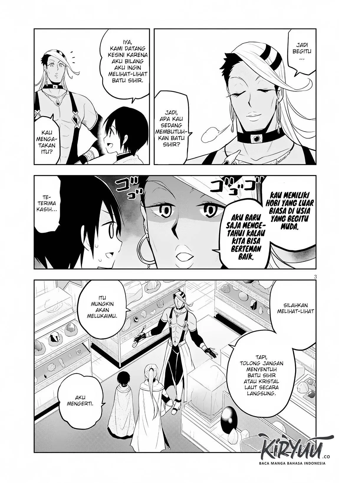 Maseki Gurume: Mamono no Chikara o Tabete Ore wa Saikyou! Chapter 07 Gambar 3