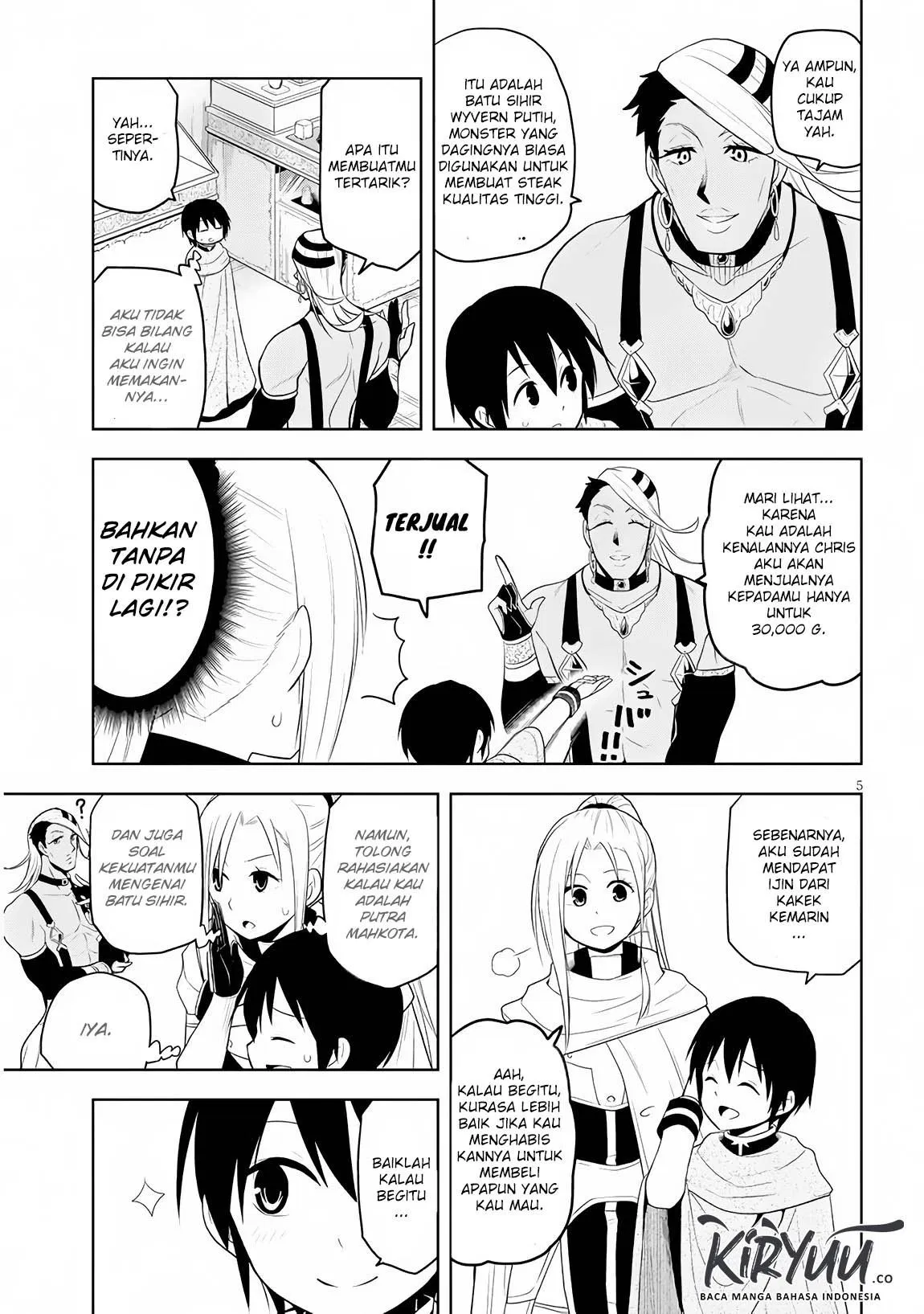 Maseki Gurume: Mamono no Chikara o Tabete Ore wa Saikyou! Chapter 07 Gambar 5