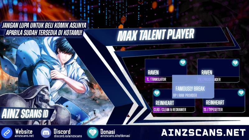 Max Talent Player Chapter 01 Gambar 1