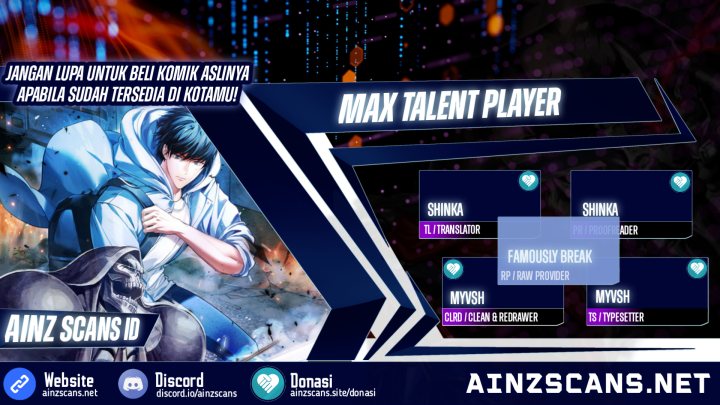 Max Talent Player Chapter 20 Gambar 1
