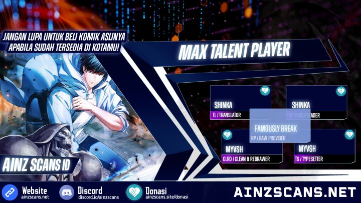 Max Talent Player Chapter 29 Gambar 1