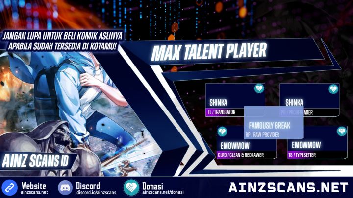 Max Talent Player Chapter 35 Gambar 1