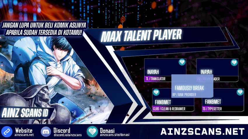 Max Talent Player Chapter 40 Gambar 1