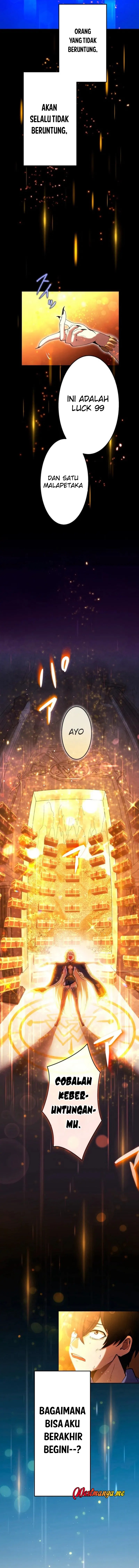 Maxed-Out Luck Overpower — The Unluckiest Adventurer Becomes the Strongest Through Reversed Stats! Chapter 01 Gambar 2