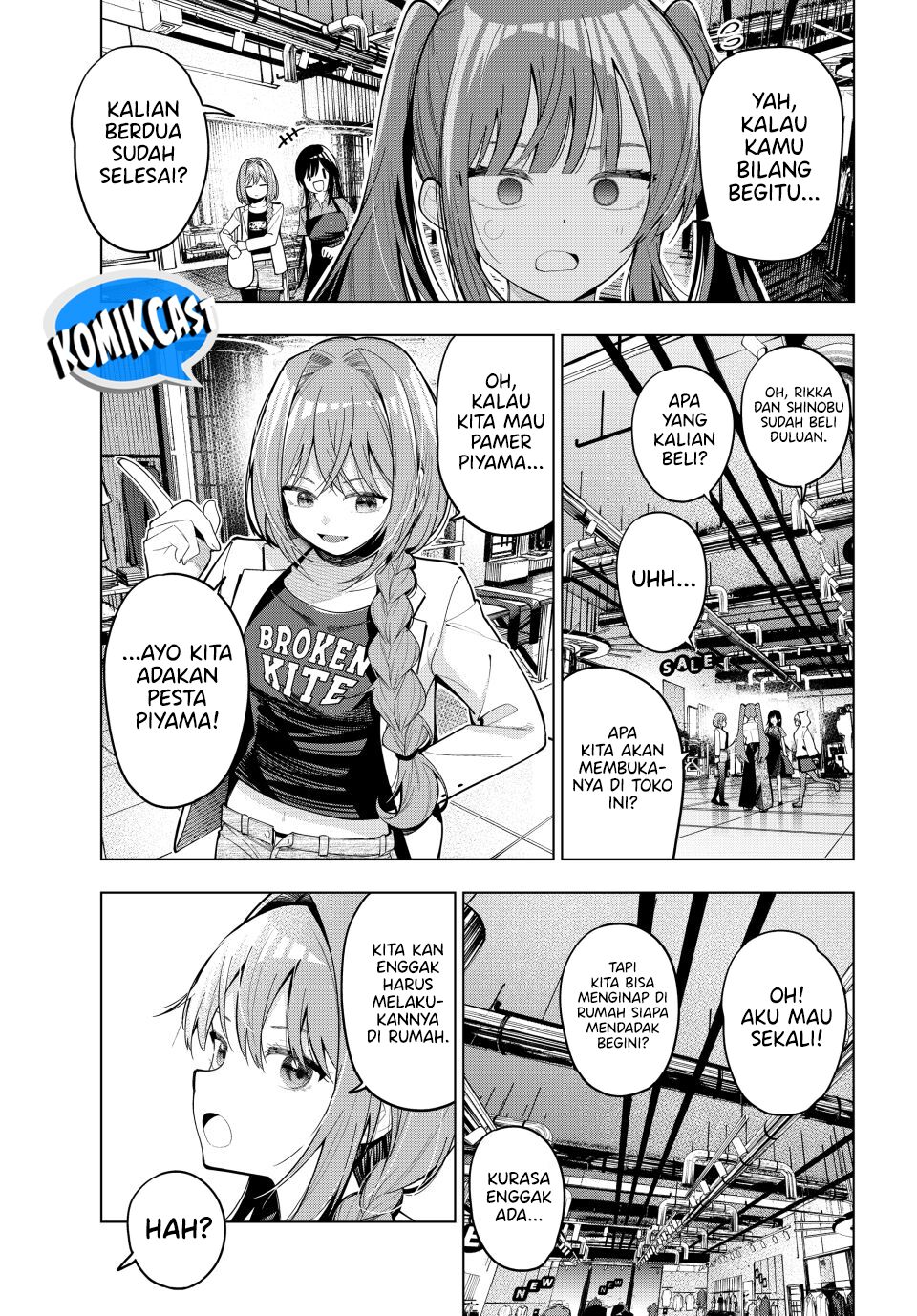 Mayonaka Heart Tune Chapter 85 Gambar 14