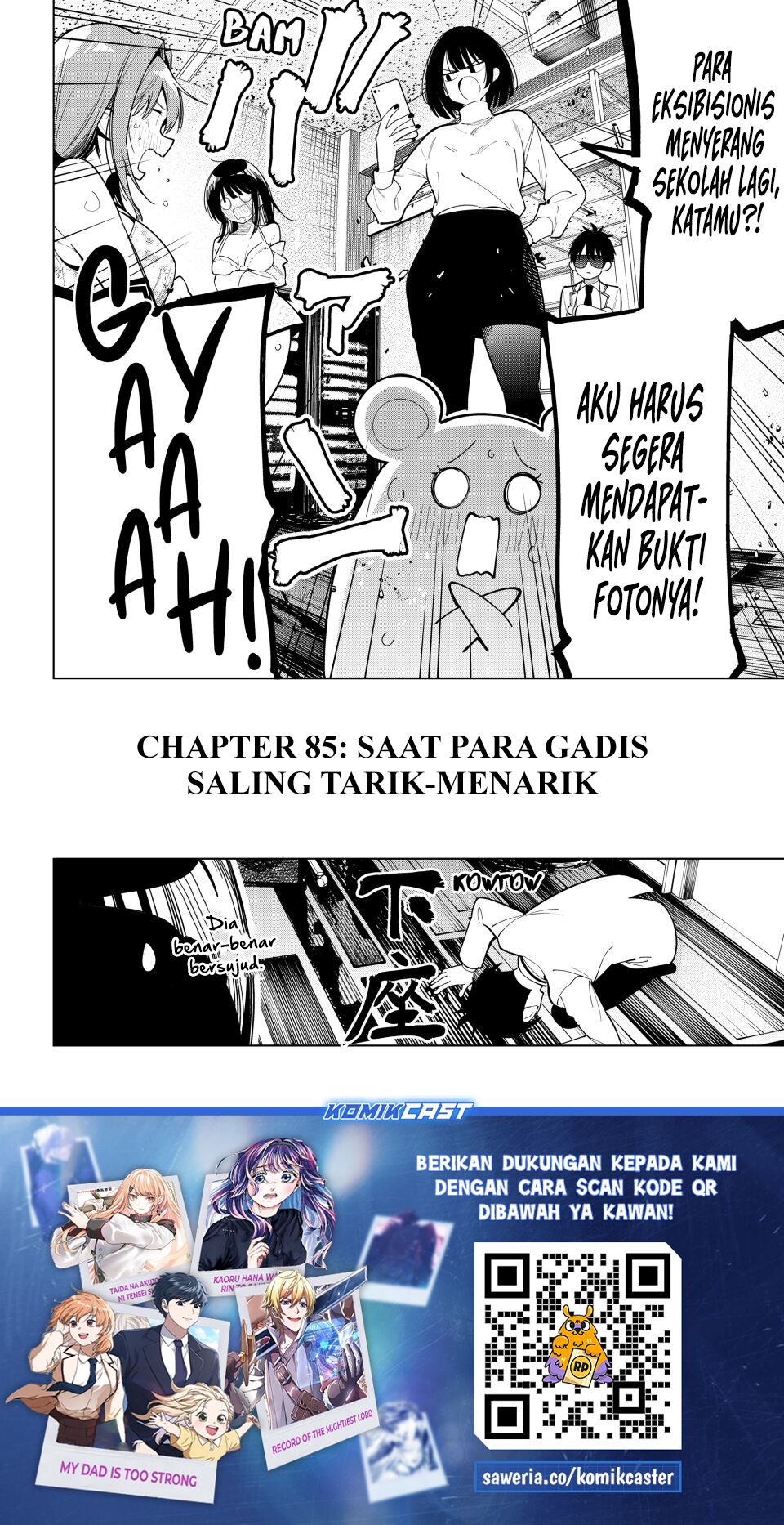 Mayonaka Heart Tune Chapter 85 Gambar 20
