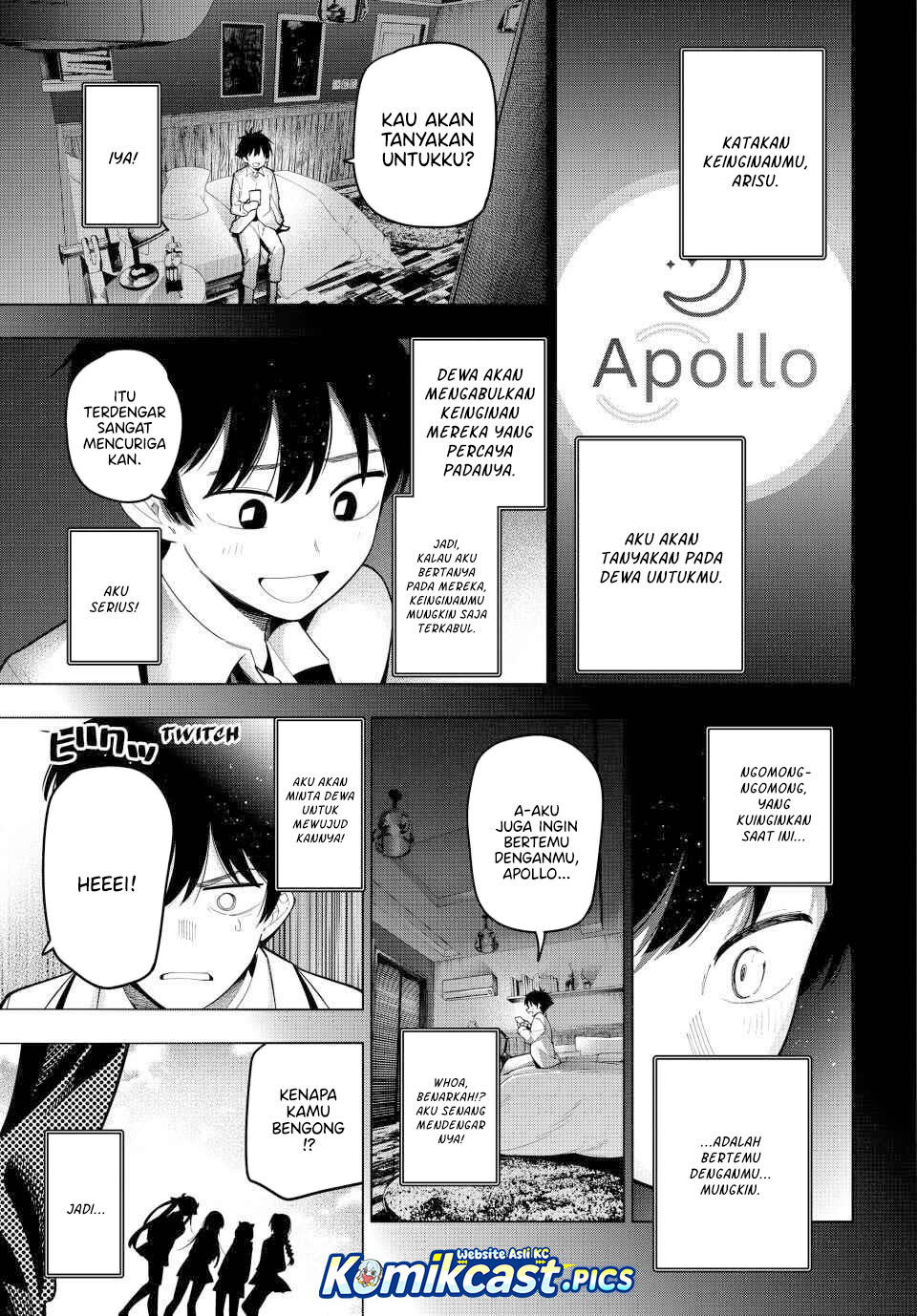 Mayonaka Heart Tune Chapter 92 Gambar 18