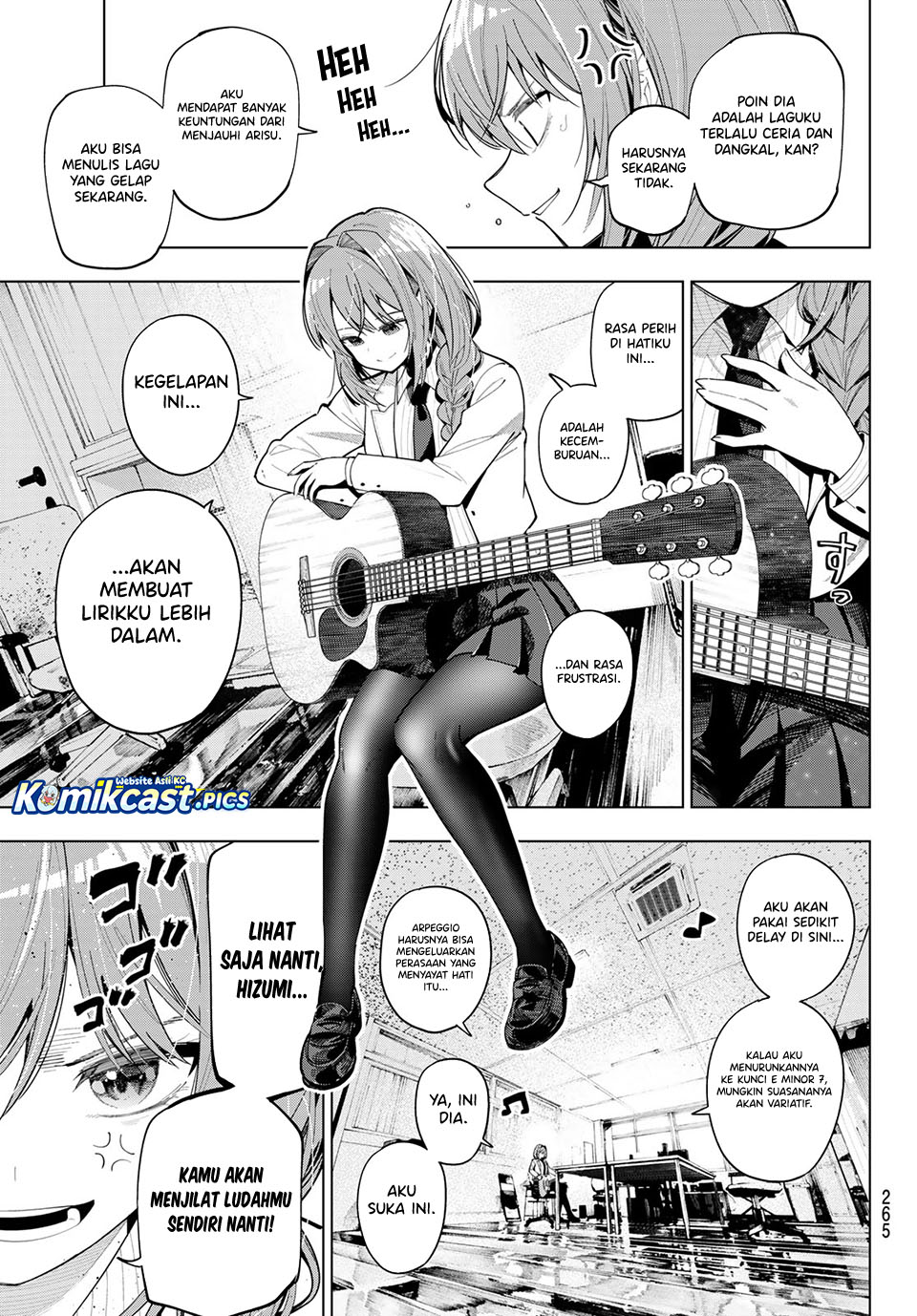 Mayonaka Heart Tune Chapter 101 Gambar 4