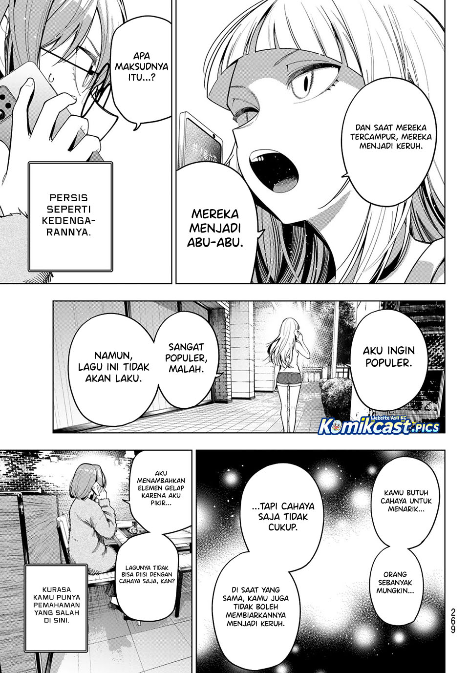Mayonaka Heart Tune Chapter 101 Gambar 8