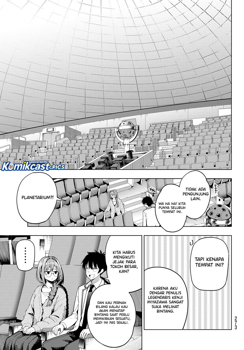 Mayonaka Heart Tune Chapter 101 Gambar 12