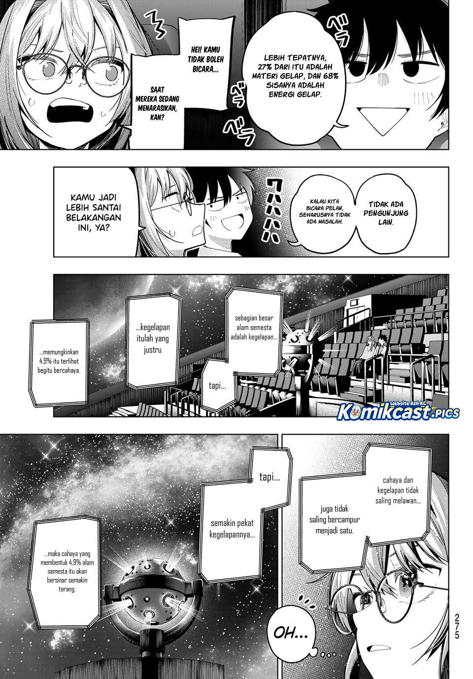Mayonaka Heart Tune Chapter 101 Gambar 14