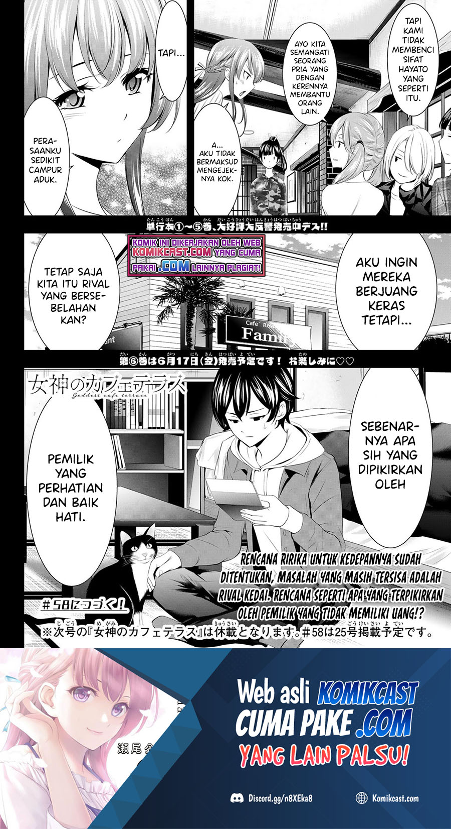 Megami no Kafeterasu Chapter 57 Gambar 19
