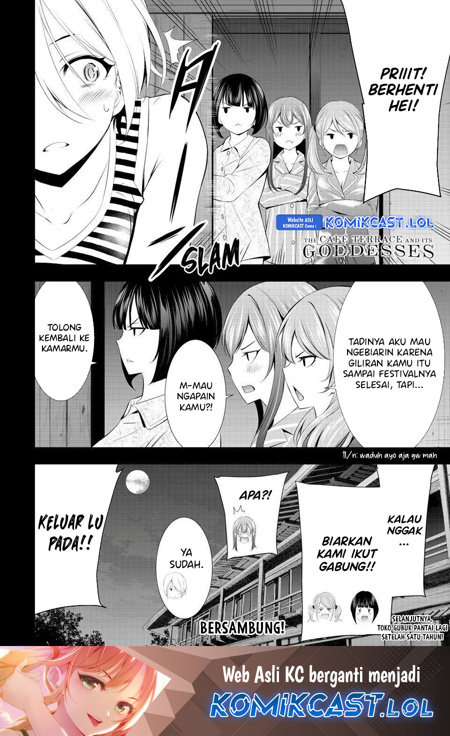 Megami no Kafeterasu Chapter 134 Gambar 18