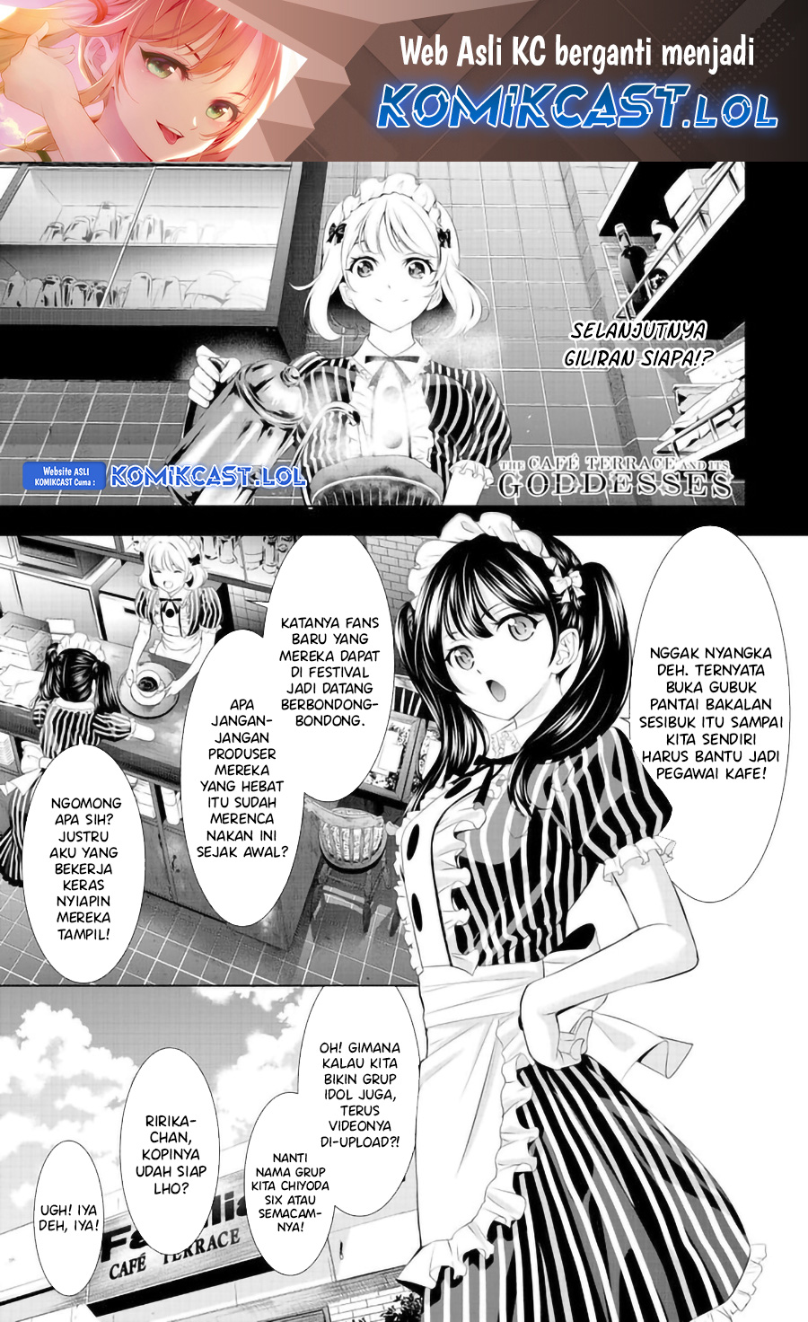 Megami no Kafeterasu Chapter 135 Gambar 2
