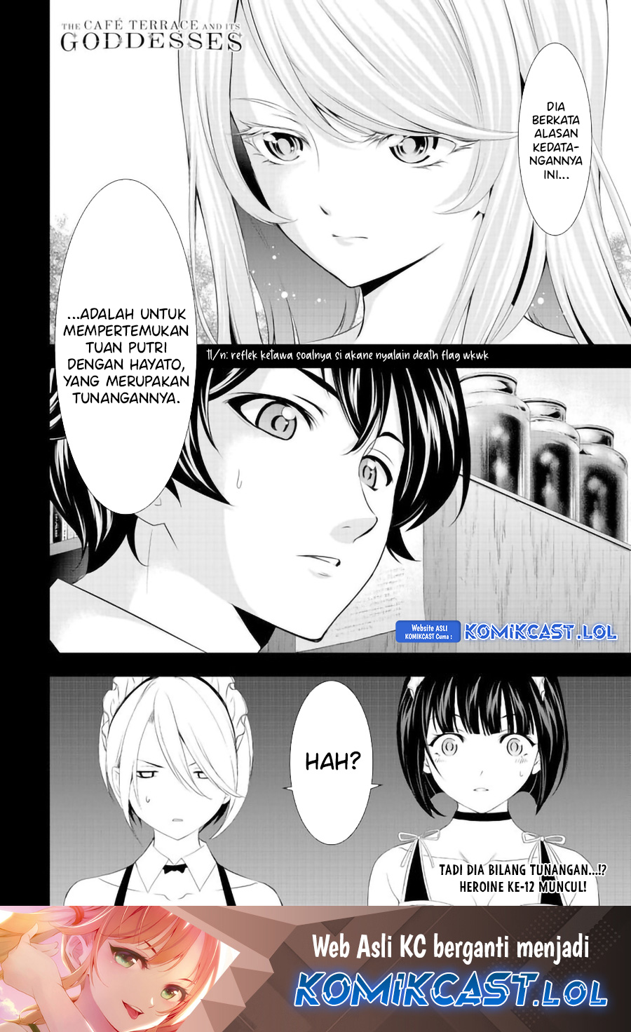 Megami no Kafeterasu Chapter 135 Gambar 18