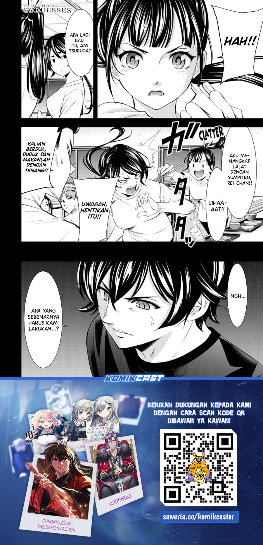 Megami no Kafeterasu Chapter 162 Gambar 19