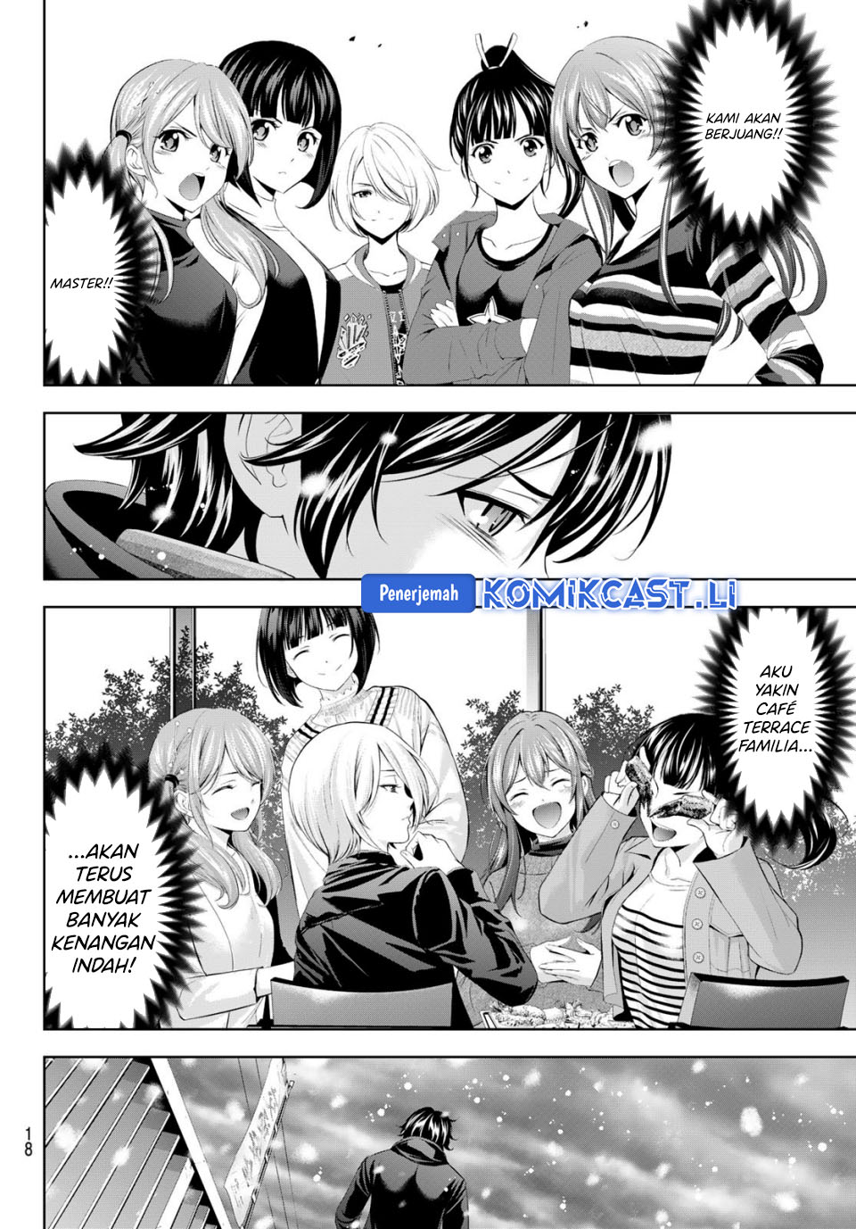 Megami no Kafeterasu Chapter 210 Gambar 6