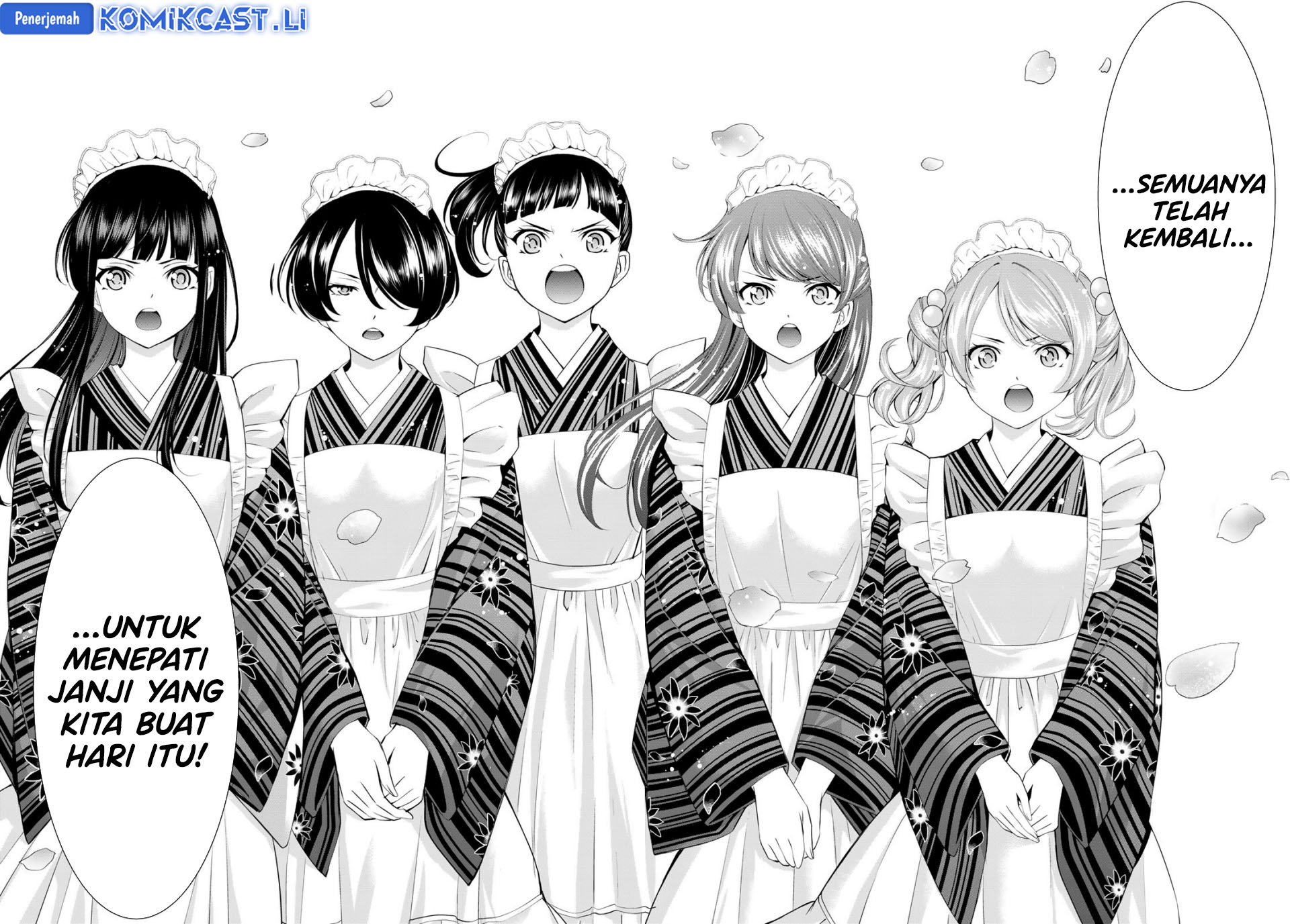 Megami no Kafeterasu Chapter 210 Gambar 16