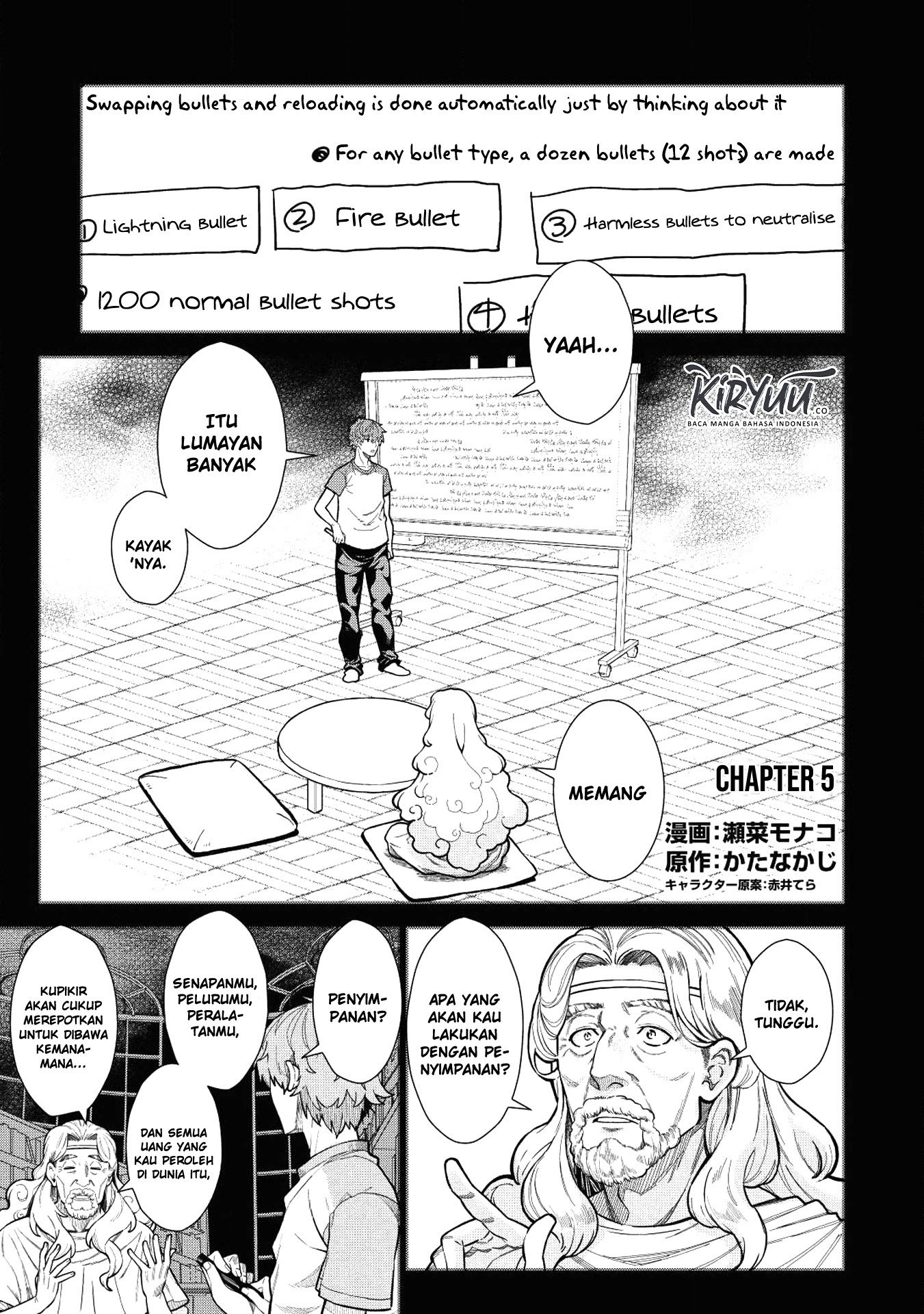 Magan to Dangan o Tsukatte Isekai o Buchinuku! Chapter 05 Gambar 2