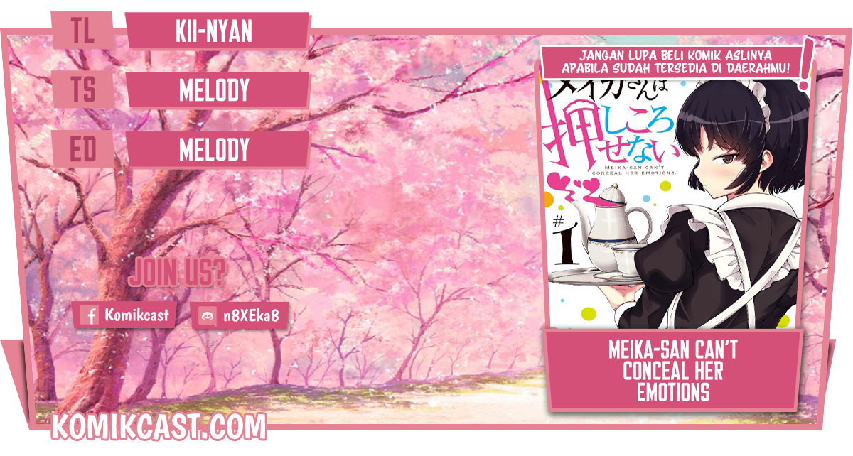Meika-san Can’t Conceal Her Emotions (Serialization) Chapter 24 Gambar 1