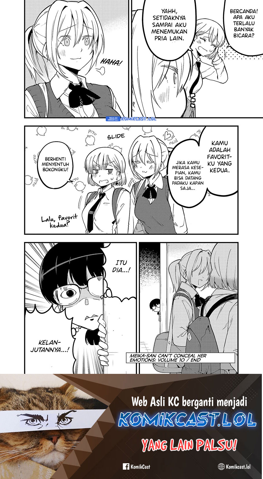 Meika-san Can’t Conceal Her Emotions (Serialization) Chapter 127.5 Gambar 7