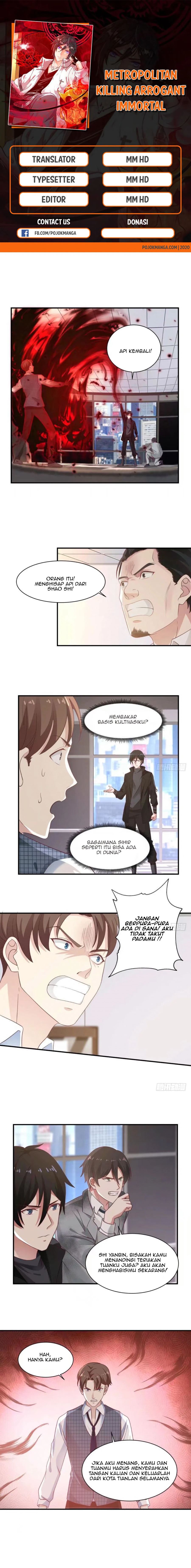 Metropolitan Killing Arrogant Immortal Chapter 25 Gambar 1