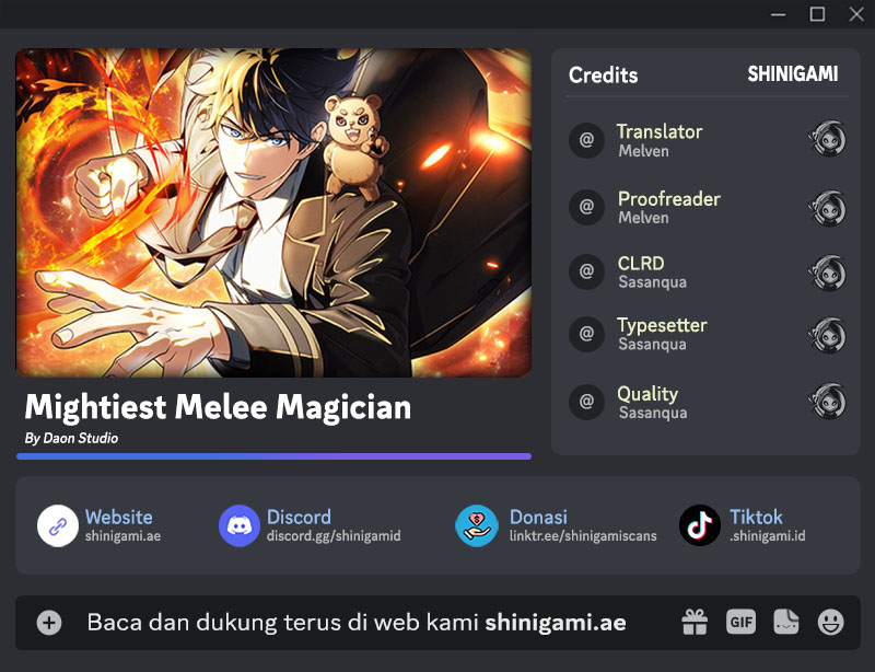Mightiest Melee Magician Chapter 09 Gambar 1